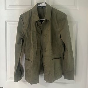 Women’s 6 Talbots Green Button Down